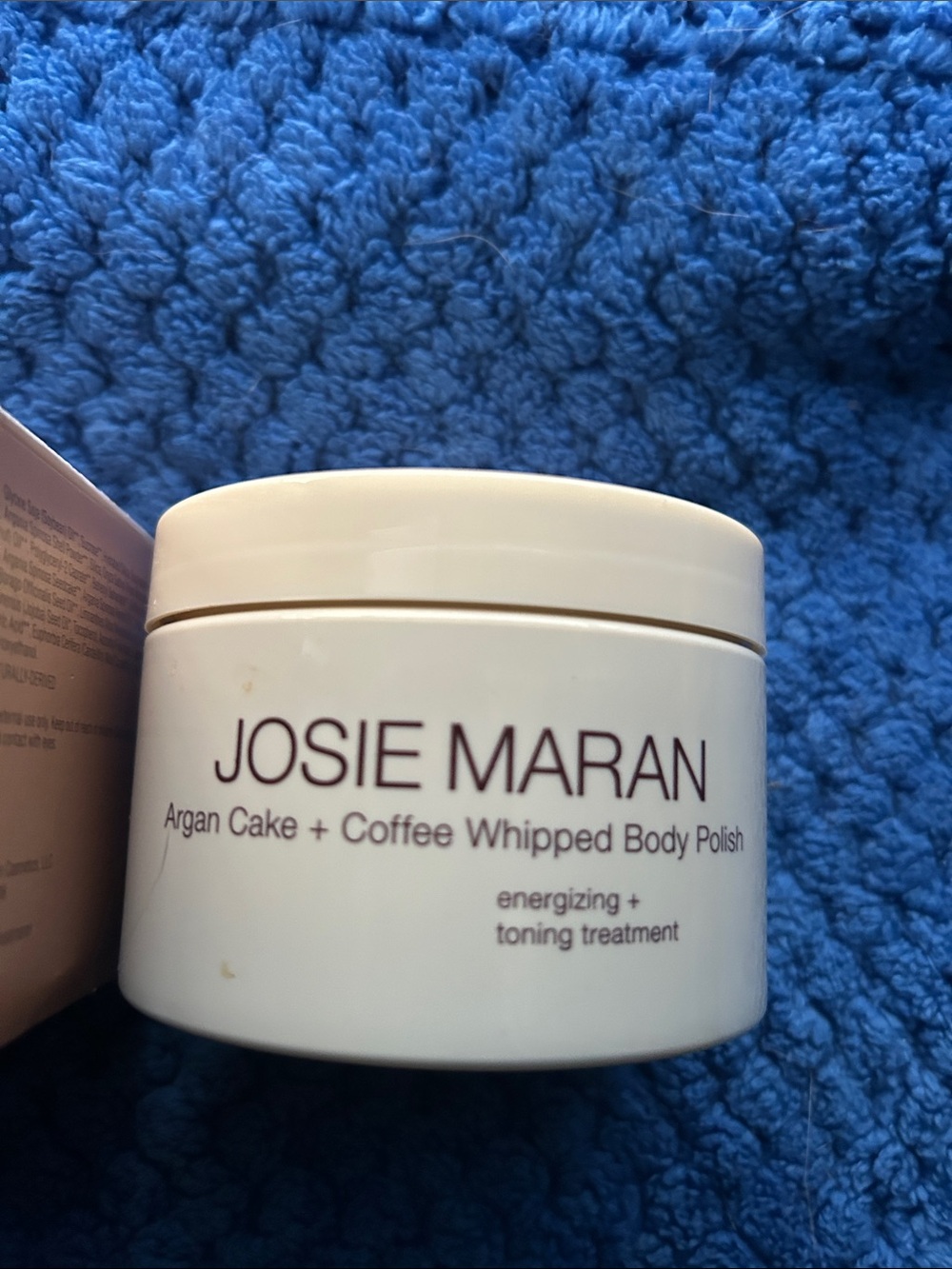 JOSIE MARAN Rose Gold Whipped Body Polish Box